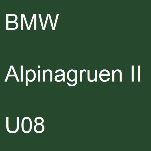 BMW, Alpinagruen II, U08.